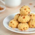 Kokos makaronen met amandelen- walnoten