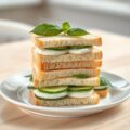 Komkommer-sandwich