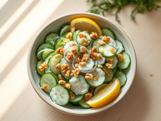 Komkommersalade 2