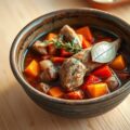 Konijn met paprika’s