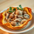 Konijnenpasteitje met champignons