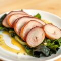 Konijnfilet met parmaham