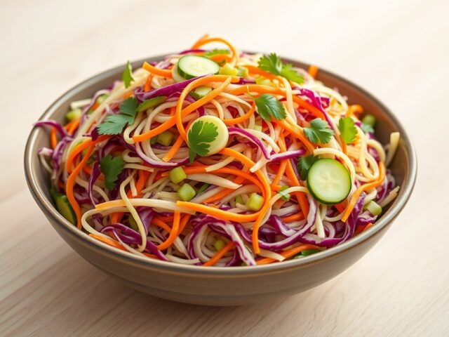 Kool Salade met Chinese Invloeden