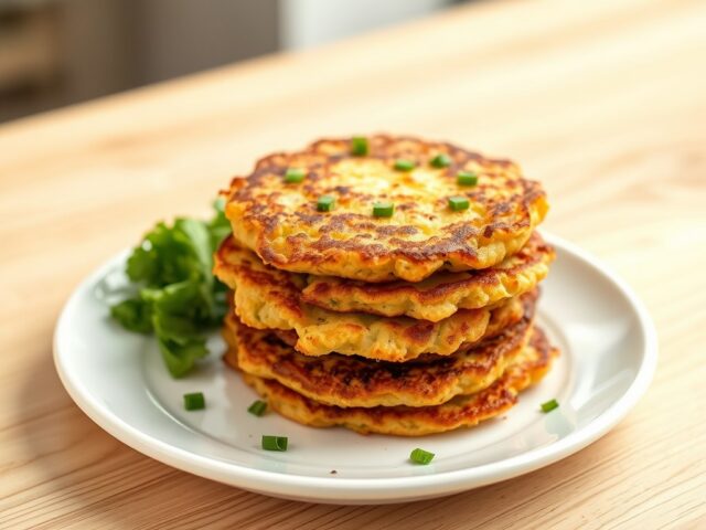 Koolaardappelcakejes