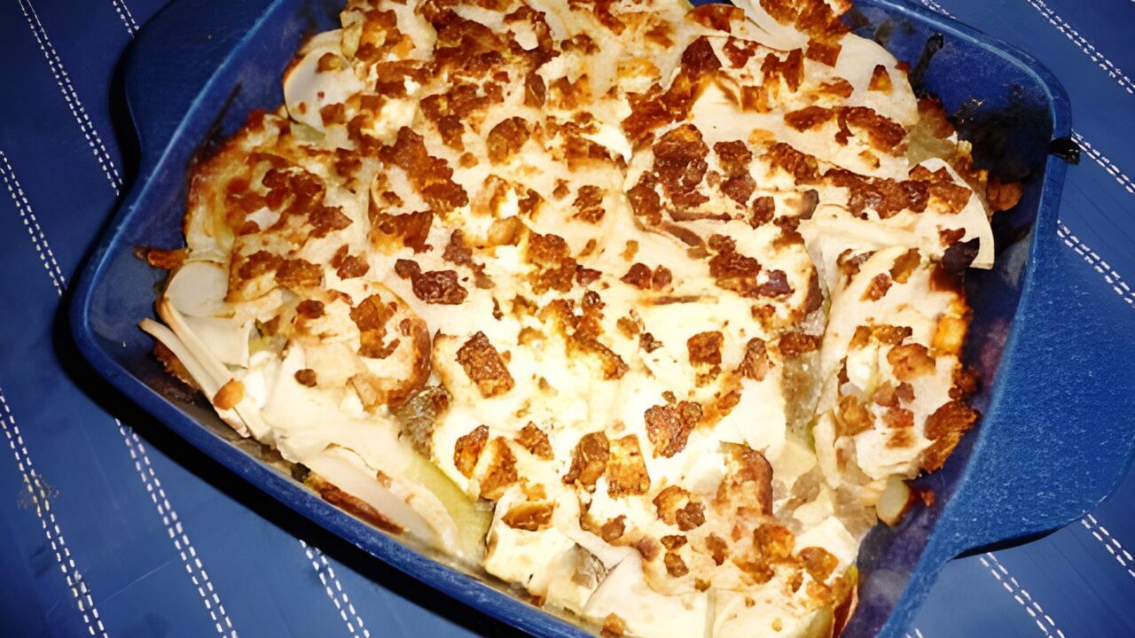 Koolrabi ovenschotel