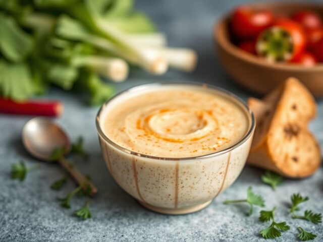 Koolrabipuree — AI-gegenereerde illustratie