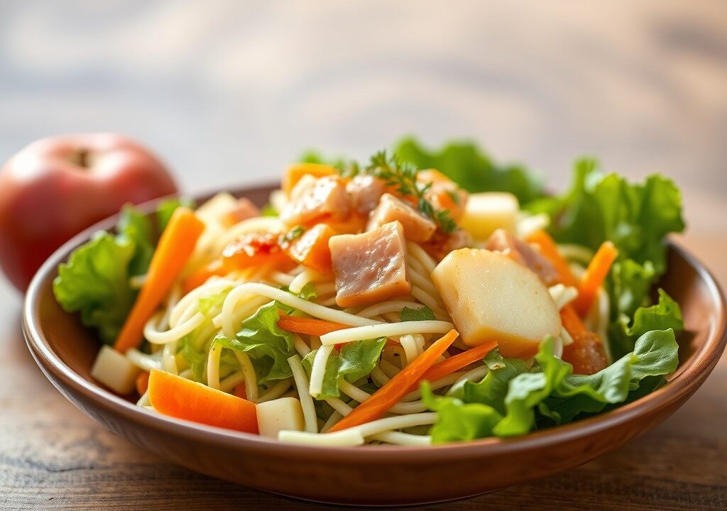 Koolsalade, AI-gegenereerde illustratie