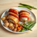 Koolvis-vinken met aardappel krieltjes