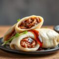 Koreaans gevuld deegpakje