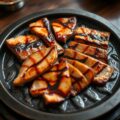 Koreaans tafelgrillen op de bakplaat