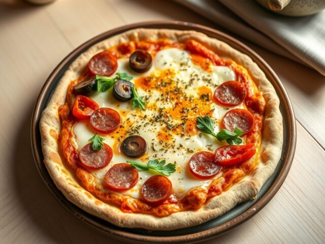 Korstloze pizza