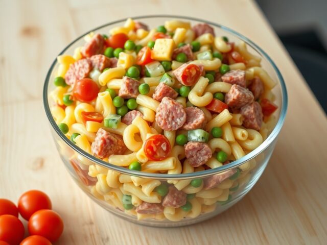 Koude macaronie