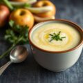 Koude seldersoep met appel