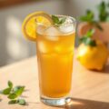 Koude theepunch (per glas)