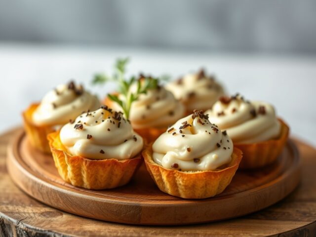 Krab Truffel Kaas Amuses