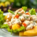 Krabsla, Tropicanasaus met room en madraskerrie