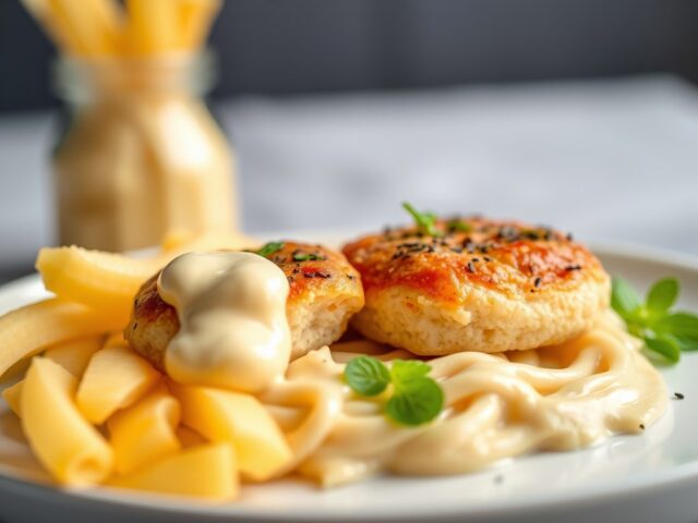 Kreeft met 2 soorten mayonaise