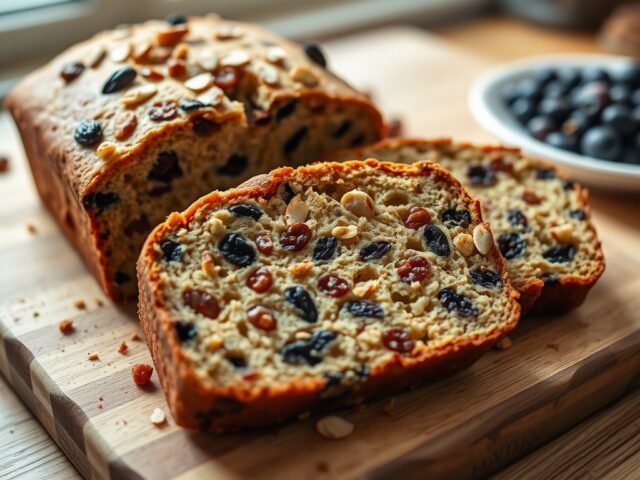 Krenten rum cake