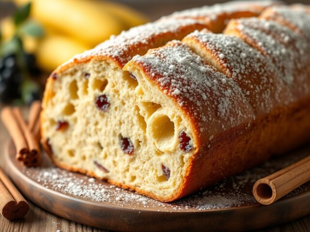 Krentenbrood met kaneel