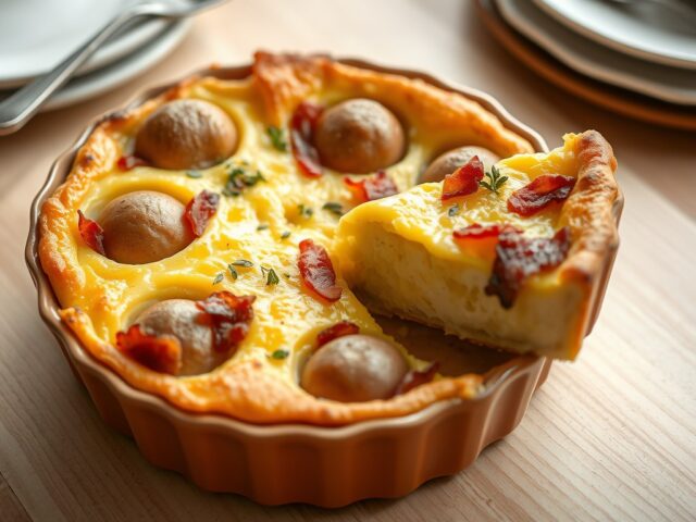 Krieltjes-clafoutis