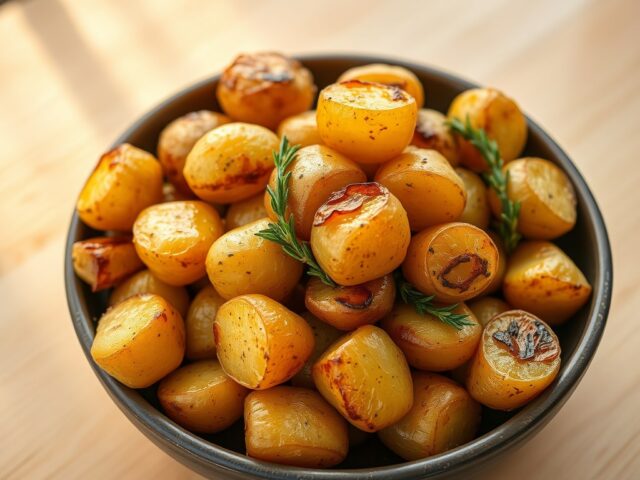 Krieltjes met knoflook