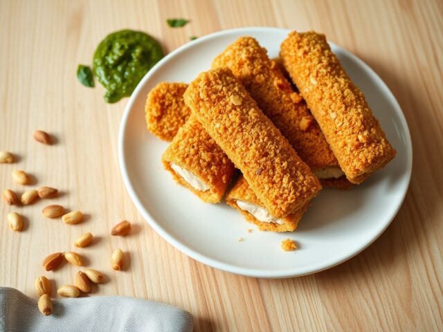 Krokante kipkroketjes