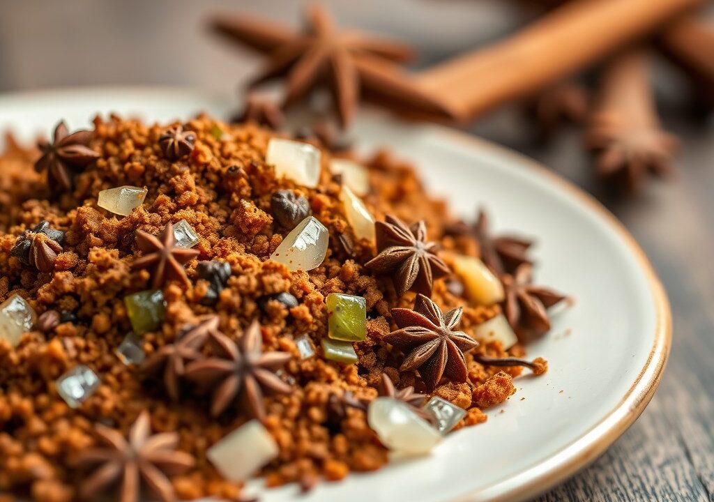 Kruidenmix Jamaican Jerk Spice, AI-gegenereerde illustratie