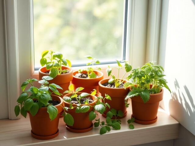 Kruidenplantjes
