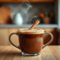 Kruidige chocoladekoffie