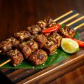 Kruidige Indische gehaktspiezen