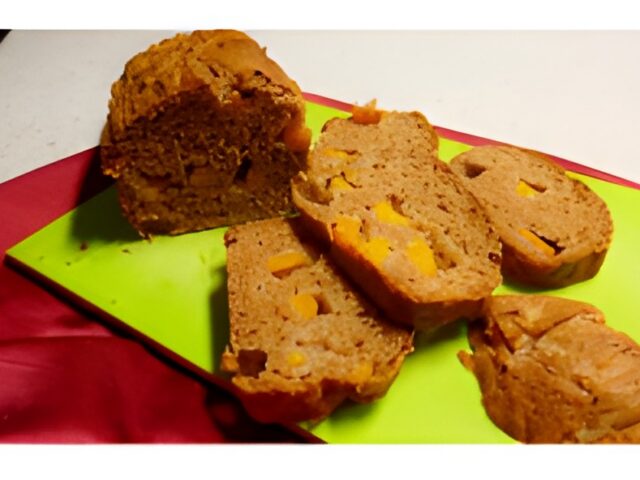 Kruidige Ontbijtcake met Perzik