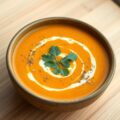 Kruidige pompoensoep met gember