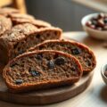 Kruidkoek met gember rozijnen en nootmuskaat