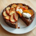 Kruidkoektaart met appel