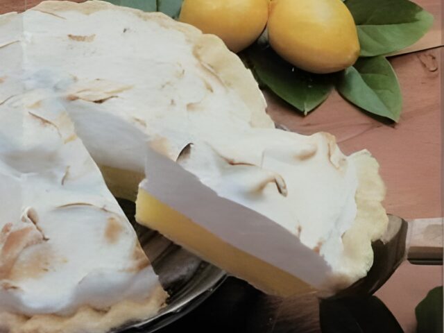 La tarte au citron meringuée (citroentaart)