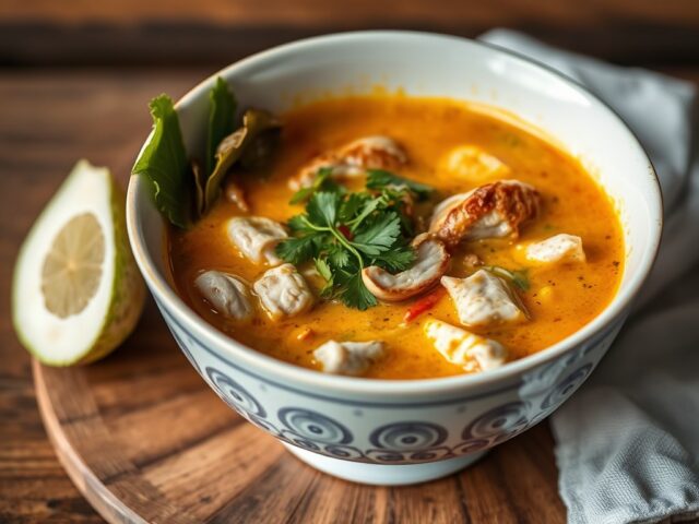 Laksa Curry Soep (Versie Jan A)