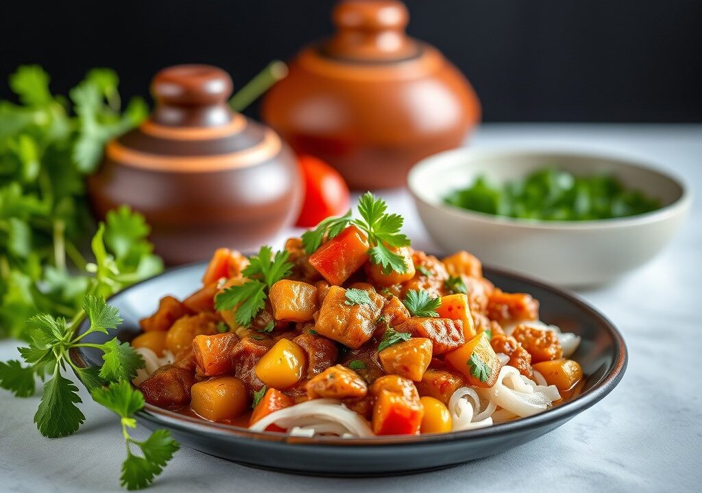 Lams Tajine III — AI-gegenereerde illustratie