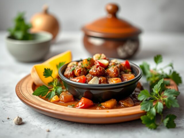 Lamsbout Tajine II — AI-gegenereerde illustratie