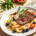 Lamsfilet met haricotsverts