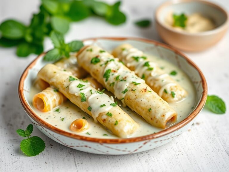 Lamskoteletjes met Asperges in Muntsaus