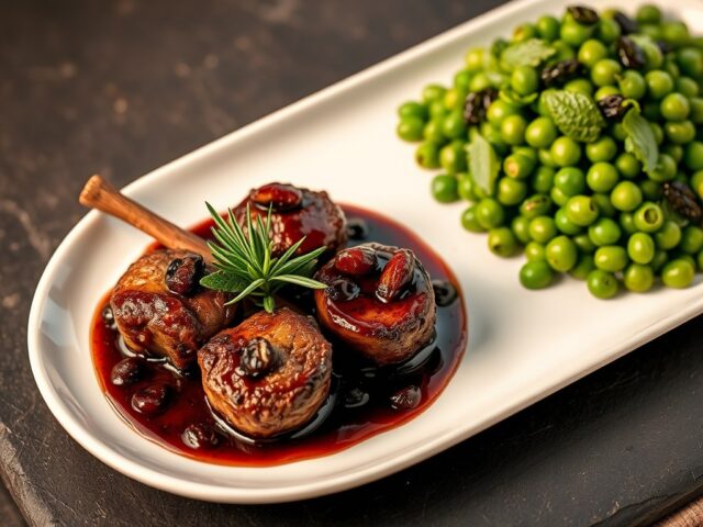 Lamsnootjes met portosaus