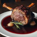 Lamsschenkel uit de Slow Cooker
