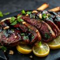 Lamssteak op oosterse wijze