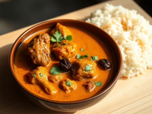 Lamsvlees curry