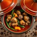 Lamsvlees met Sperziebonen Tajine