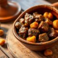 Lamsvlees Tajine met Abrikozen IV