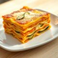 Lasagna met pompoen (vegetarisch)