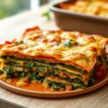 Lasagne met boerenkool en tomaat