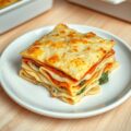 Lasagne met knolselder en parmezaan