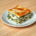 Lasagne met spinazie